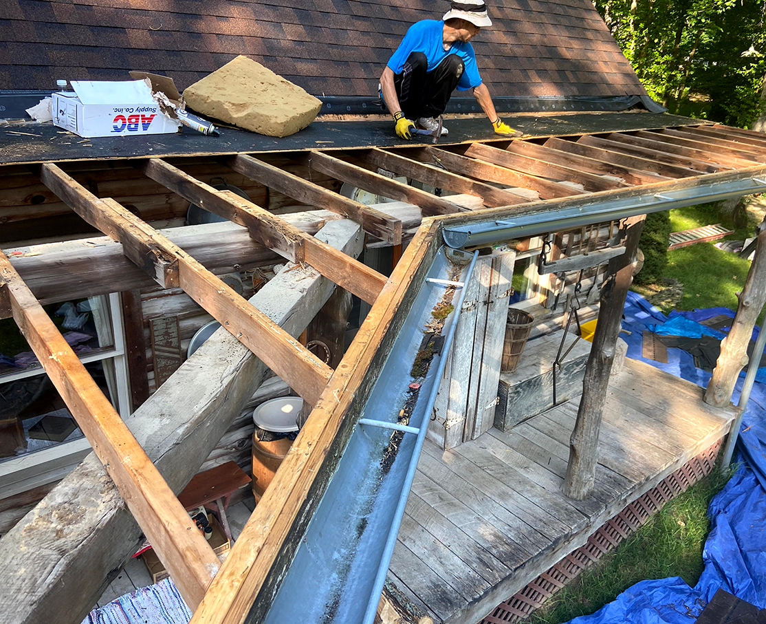 Read more about the article Porch Roof Construction